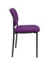 NOWY STYL Silla fija Styl Bali morado chasis negro