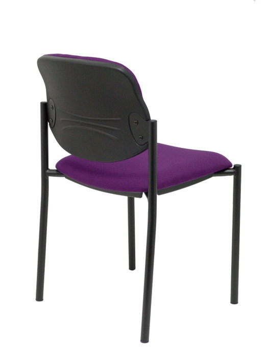 NOWY STYL Silla fija Styl Bali morado chasis negro