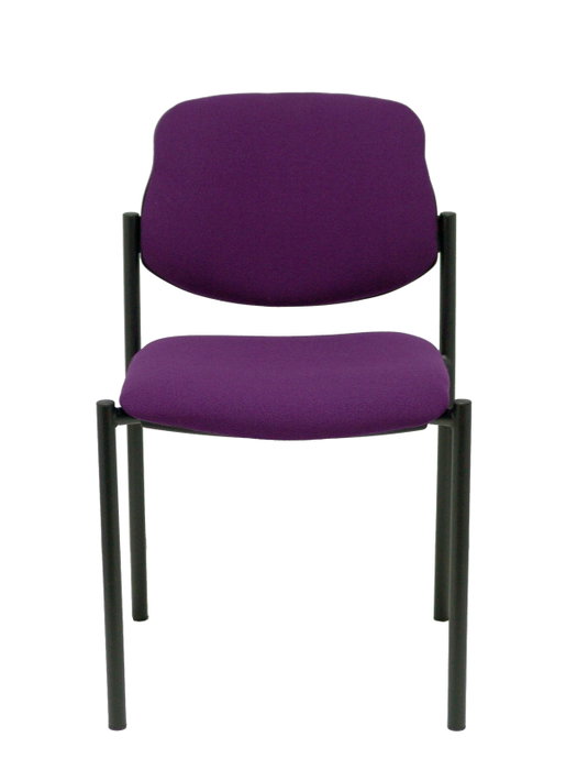 NOWY STYL Silla fija Styl Bali morado chasis negro