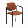 NOWY STYL Silla Styl con brazos fijos y tapizado Bali marrón