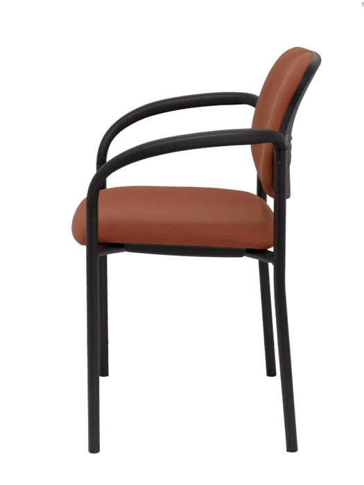 NOWY STYL Silla fija Styl Bali marrón con brazos NOWY STYL Silla fija Styl Bali marrón con brazos