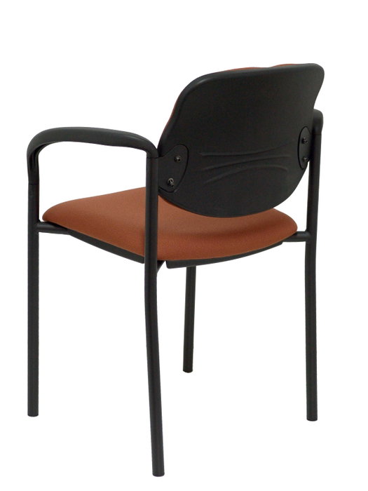 NOWY STYL Silla fija Styl Bali marrón con brazos NOWY STYL Silla fija Styl Bali marrón con brazos