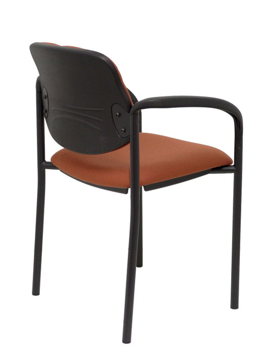 NOWY STYL Silla fija Styl Bali marrón con brazos NOWY STYL Silla fija Styl Bali marrón con brazos