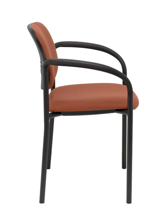 NOWY STYL Silla fija Styl Bali marrón con brazos NOWY STYL Silla fija Styl Bali marrón con brazos