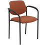 NOWY STYL Silla Styl con brazos fijos y tapizado Bali marrón