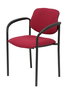 NOWY STYL Silla fija Styl Bali granate con brazos