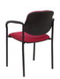NOWY STYL Silla fija Styl Bali granate con brazos