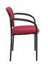 NOWY STYL Silla fija Styl Bali granate con brazos