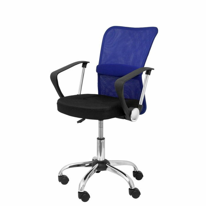 PIQUERAS Y CRESPO Silla Infantil Cardenete con Respaldo de Malla Azul y Asiento Negro PIQUERAS Y CRESPO Silla Infantil Cardenete con Respaldo de Malla Azul y Asiento Negro