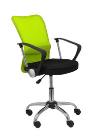 FORÖL Silla de oficina Cardenete Verde y Negro