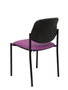 Silla Styl tapizada con Similpiel color Morado. Sin brazos