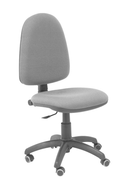 PIQUERAS Y CRESPO Silla Aýna con mecanismo de contacto permanente y tela Bali gris oscuro PIQUERAS Y CRESPO Silla Aýna con mecanismo de contacto permanente y tela Bali gris oscuro