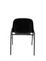 NOWY STYL Silla Beta de PVC Negro sin brazos