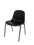NOWY STYL Silla Beta de PVC Negro sin brazos