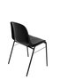 NOWY STYL Silla Beta de PVC Negro sin brazos