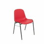 PIQUERAS Y CRESPO Silla Alborea Apilable en PVC Rojo