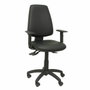 PIQUERAS Y CRESPO Silla Elche S con Mecanismo Sincro y Brazos Regulables, Negro