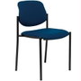 NOWY STYL Silla Styl tapizada en similpiel azul marino sin brazos