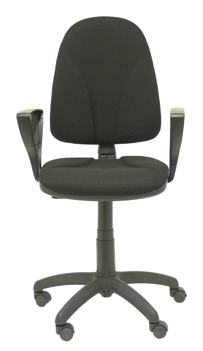 PIQUERAS Y CRESPO Silla Algarra con Tejido Bali Negro y Brazos Fijos