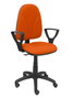 PIQUERAS Y CRESPO Silla Algarra Bali Naranja con Brazos Fijos