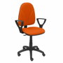 PIQUERAS Y CRESPO Silla Algarra Bali Naranja con Brazos Fijos