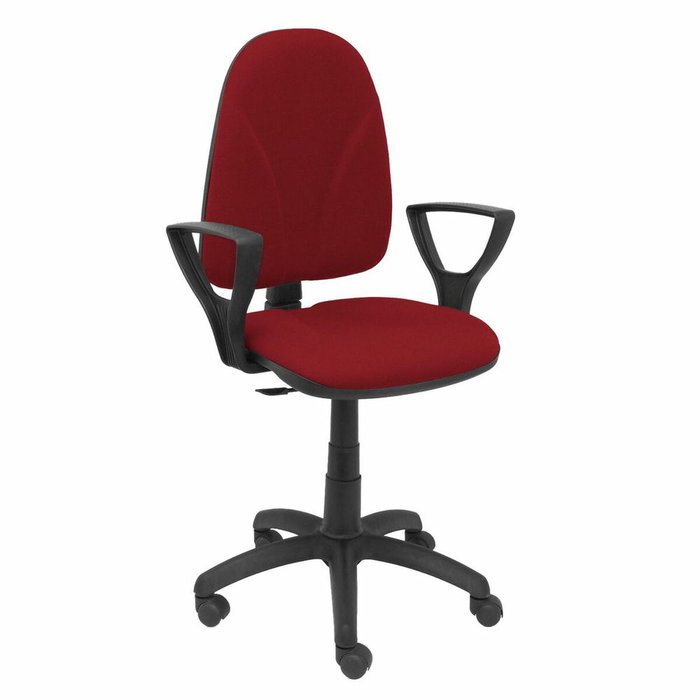 PIQUERAS Y CRESPO Silla Algarra Bali Granate con Brazos Fijos PIQUERAS Y CRESPO Silla Algarra Bali Granate con Brazos Fijos
