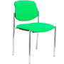 NOWY STYL Silla Styl Tapizada en Tela Pistacho Sin Brazos