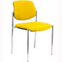 NOWY STYL Silla Styl tapizada en tejido Bali color Amarillo sin brazos