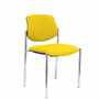 NOWY STYL Silla Styl tapizada en tejido Bali color Amarillo sin brazos