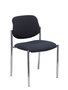 Silla Styl tapizada con Tela color Gris. Sin brazos