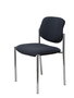 Silla Styl tapizada con Tela color Gris. Sin brazos