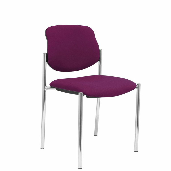 NOWY STYL Silla Styl tapizada en tela morada sin brazos