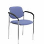 NOWY STYL Silla Styl Azul claro con brazos fijos