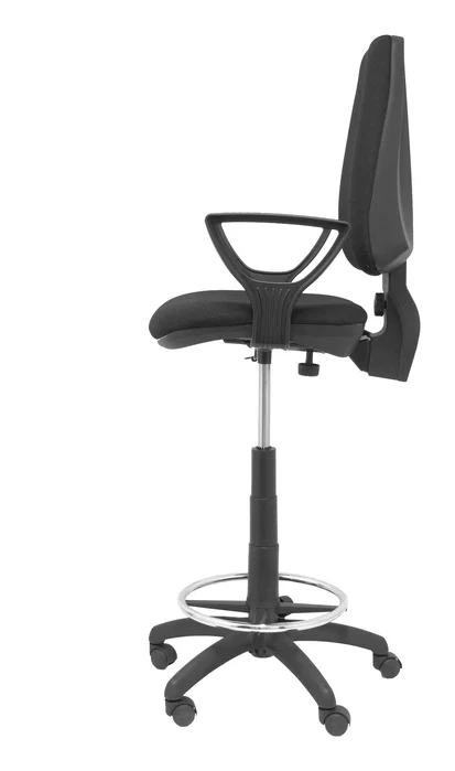 Piqueras Y Crespo Taburete Elche CP brazos golf bali color negro