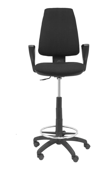 Piqueras Y Crespo Taburete Elche CP brazos golf bali color negro