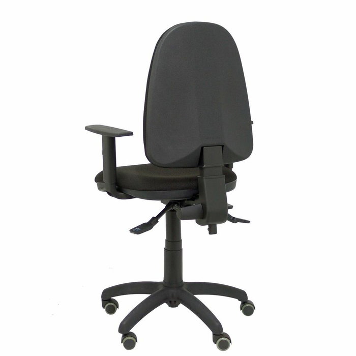 PIQUERAS Y CRESPO Silla Aýna con mecanismo asíncrono, brazos 1D y tejido Bali negro PIQUERAS Y CRESPO Silla Aýna con mecanismo asíncrono, brazos 1D y tejido Bali negro