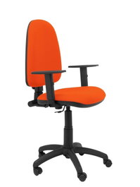 PIQUERAS Y CRESPO Silla Aýna Bali Naranja Oscuro con Brazos Regulables