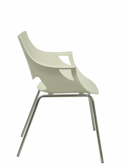 NOWY STYL Pack de 3 sillas Torrenueva blancas