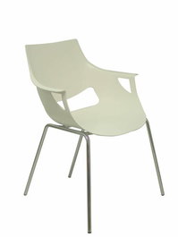 PIQUERAS Y CRESPO Torrenueva Silla Confidente Ergonómica Blanco Pack de 3