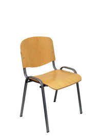 Silla Iso de Madera. Sin brazos