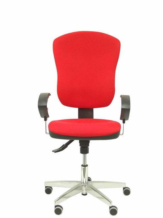 PIQUERAS Y CRESPO Silla Moral de uso intensivo en tela roja PIQUERAS Y CRESPO Silla Moral de uso intensivo en tela roja