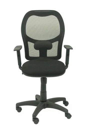 PIQUERAS Y CRESPO Silla Alocén con respaldo de malla y asiento Bali negro PIQUERAS Y CRESPO Silla Alocén con respaldo de malla y asiento Bali negro