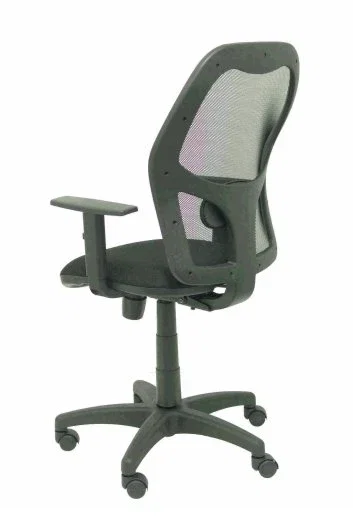 PIQUERAS Y CRESPO Silla Alocén con respaldo de malla y asiento Bali negro PIQUERAS Y CRESPO Silla Alocén con respaldo de malla y asiento Bali negro