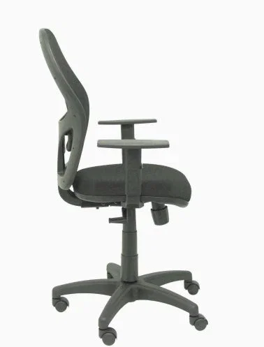 PIQUERAS Y CRESPO Silla Alocén con respaldo de malla y asiento Bali negro PIQUERAS Y CRESPO Silla Alocén con respaldo de malla y asiento Bali negro