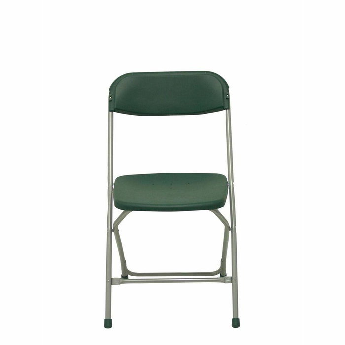 Silla Polyfold de PVC color Verde. Sin brazos