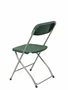NOWY STYL Pack de 5 sillas plegables Polyfold verde