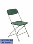NOWY STYL Pack de 5 sillas plegables Polyfold Verde