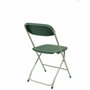 NOWY STYL Pack de 5 sillas plegables Polyfold Verde