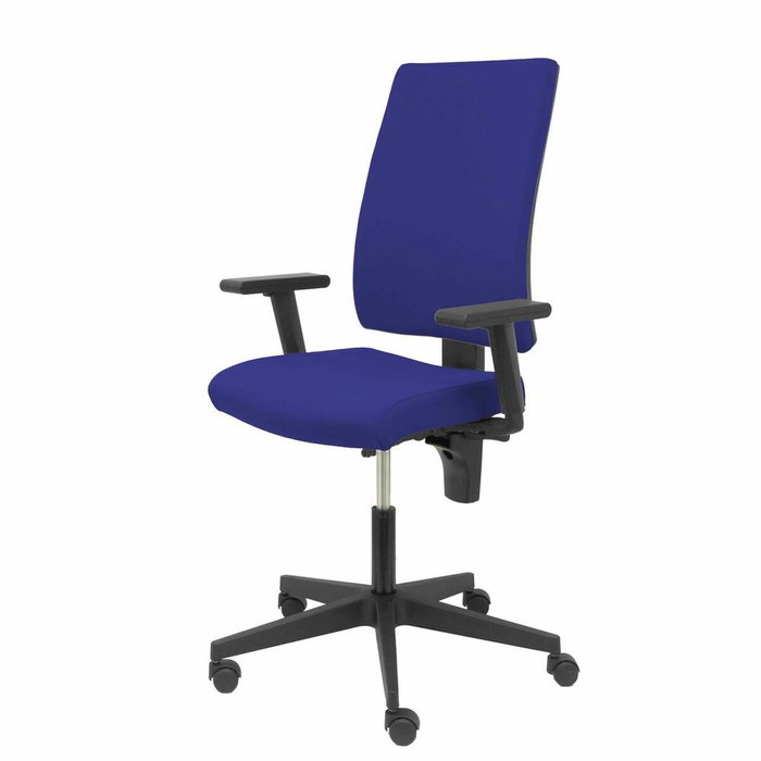 NOWY STYL Silla de oficina I-Line Azul con brazos 1D regulables