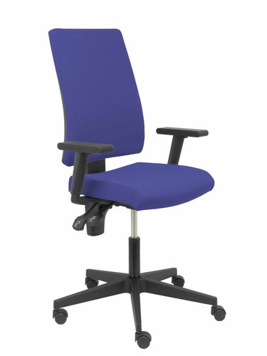 NOWY STYL Silla de oficina I-Line Azul con brazos 1D regulables